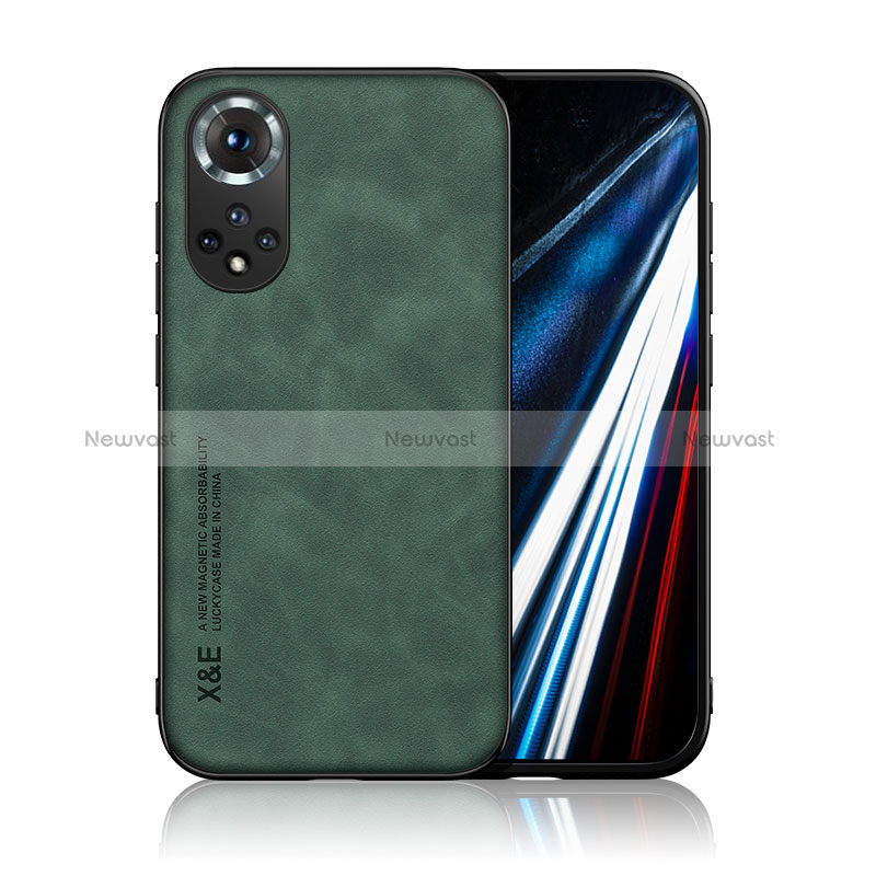 Soft Luxury Leather Snap On Case Cover DY3 for Huawei Honor 50 Pro 5G Green