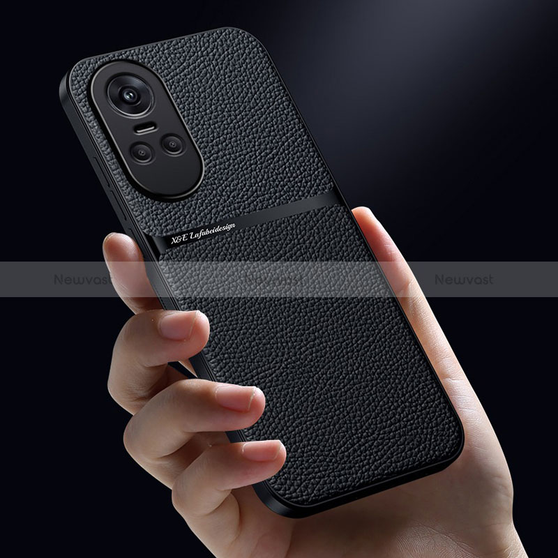 Soft Luxury Leather Snap On Case Cover DY3 for Oppo Reno10 5G