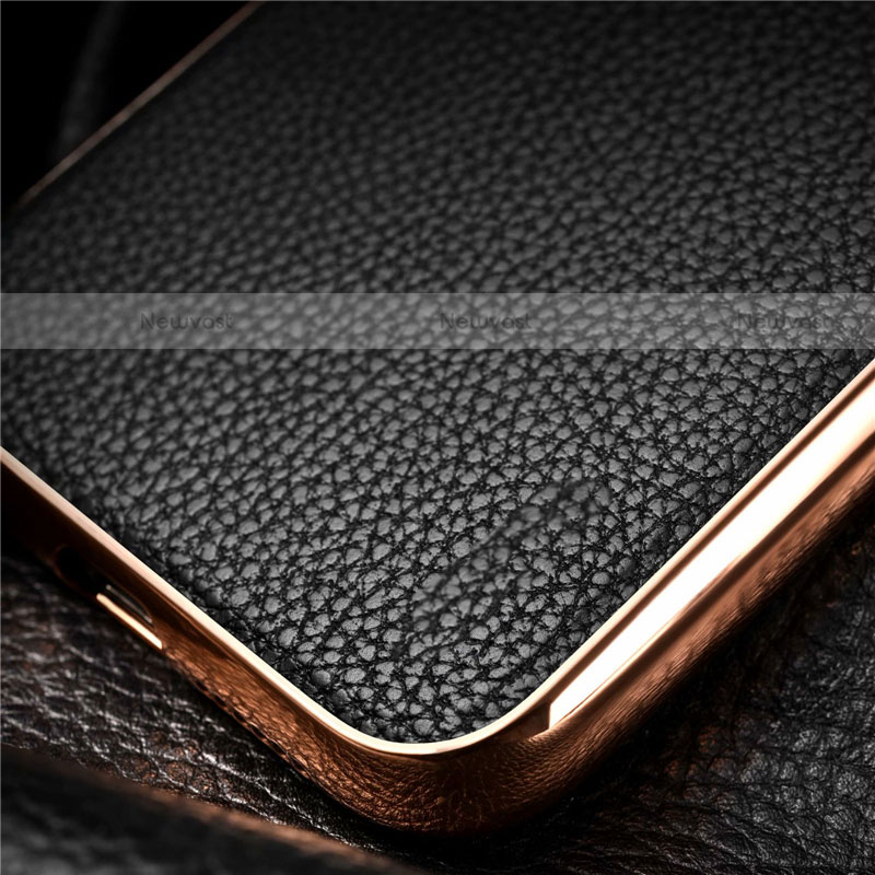 Soft Luxury Leather Snap On Case Cover for Apple iPhone 12 Pro