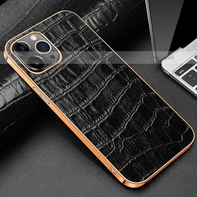 Soft Luxury Leather Snap On Case Cover for Apple iPhone 16 Pro