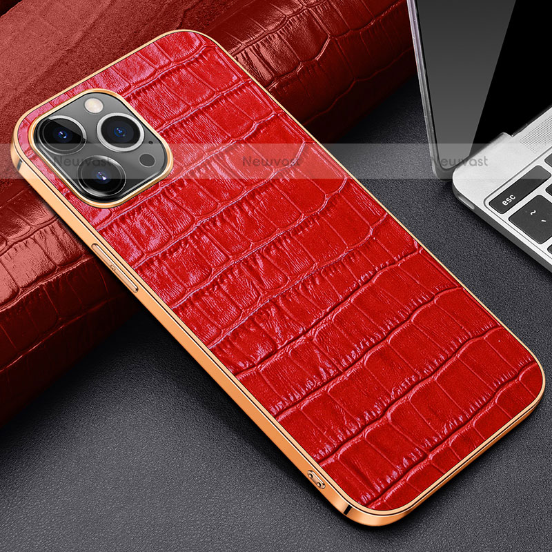 Soft Luxury Leather Snap On Case Cover for Apple iPhone 16 Pro