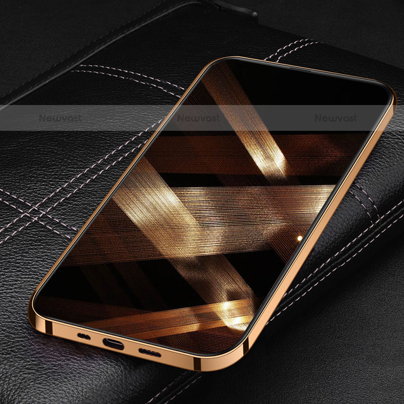 Soft Luxury Leather Snap On Case Cover for Apple iPhone 16 Pro