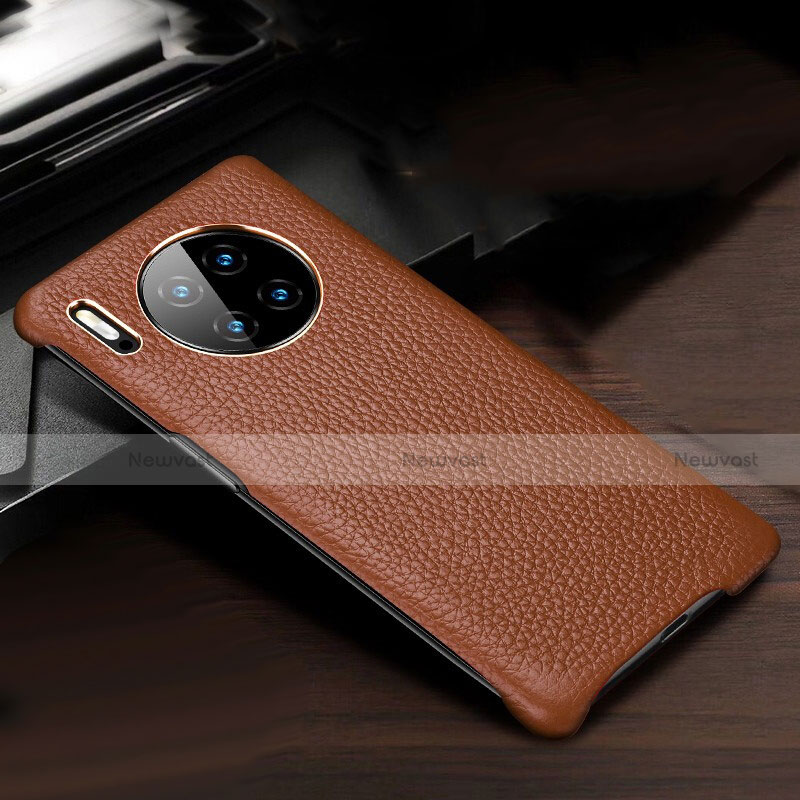 Soft Luxury Leather Snap On Case Cover for Huawei Mate 30