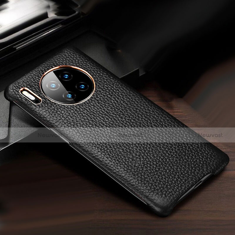 Soft Luxury Leather Snap On Case Cover for Huawei Mate 30