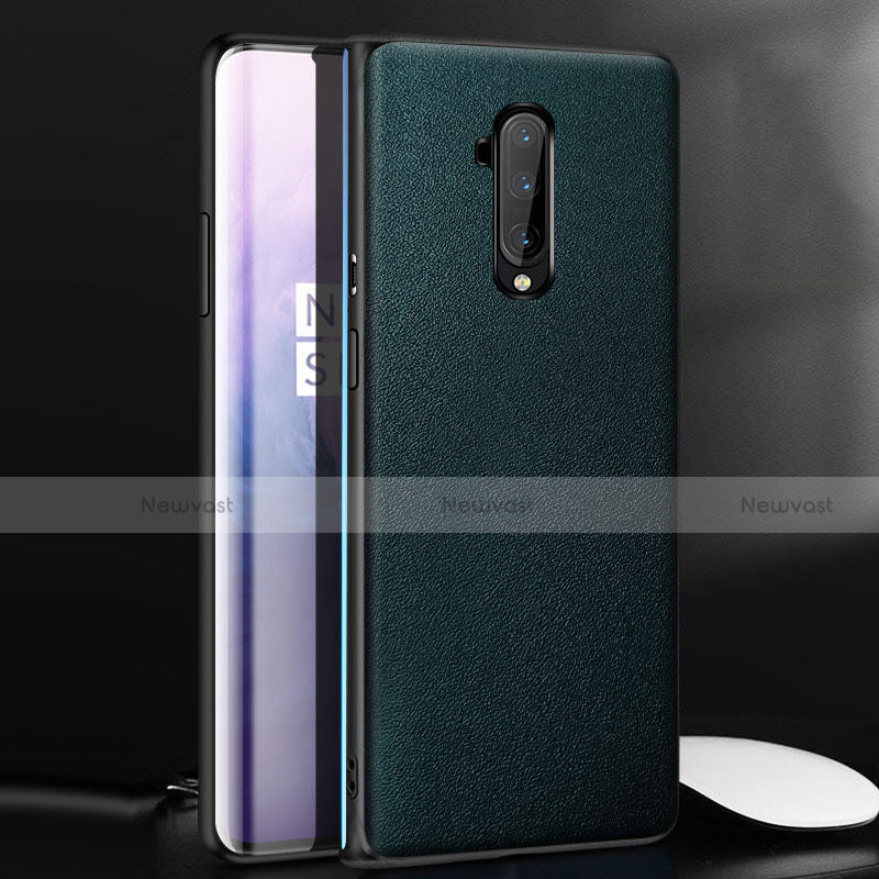 Soft Luxury Leather Snap On Case Cover for OnePlus 7T Pro 5G