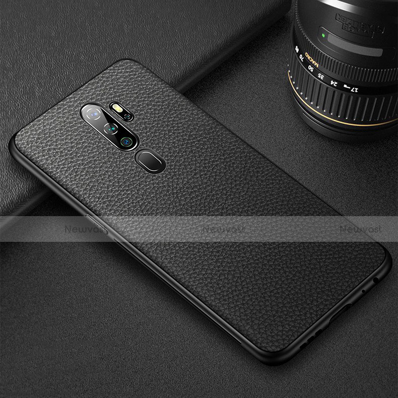 Soft Luxury Leather Snap On Case Cover for Oppo A11