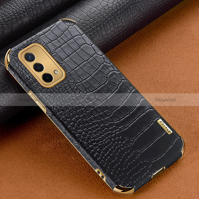 Soft Luxury Leather Snap On Case Cover for Oppo A54 5G