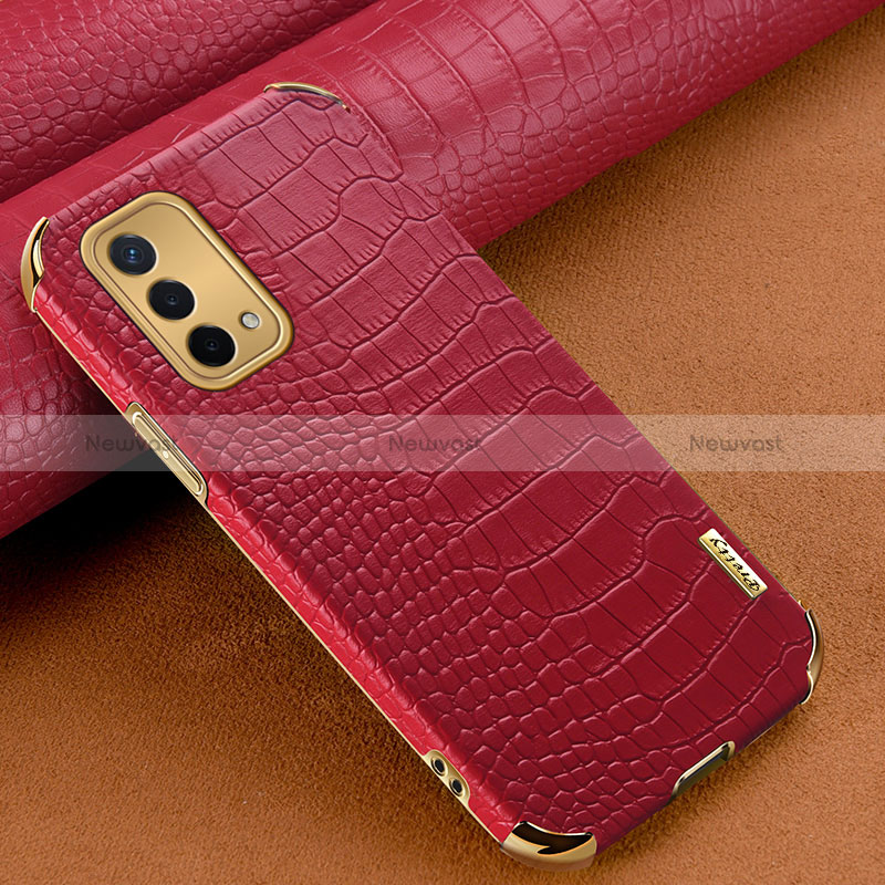 Soft Luxury Leather Snap On Case Cover for Oppo A54 5G