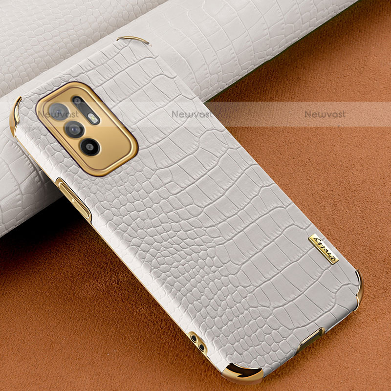 Soft Luxury Leather Snap On Case Cover for Oppo A94 5G