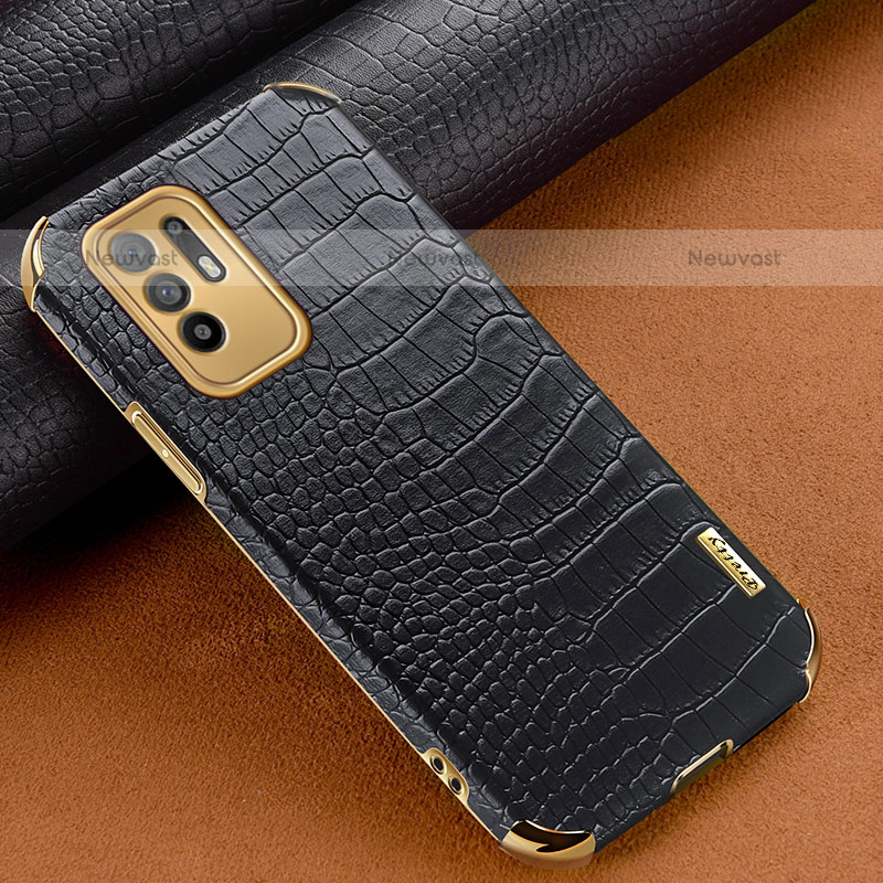 Soft Luxury Leather Snap On Case Cover for Oppo A95 5G
