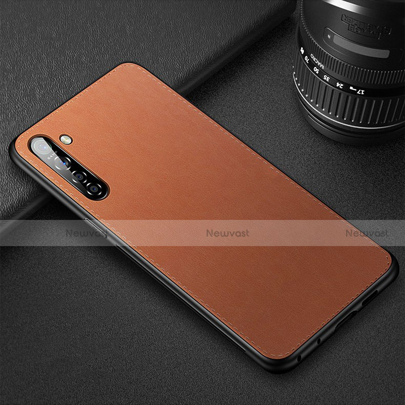 Soft Luxury Leather Snap On Case Cover for Realme X2