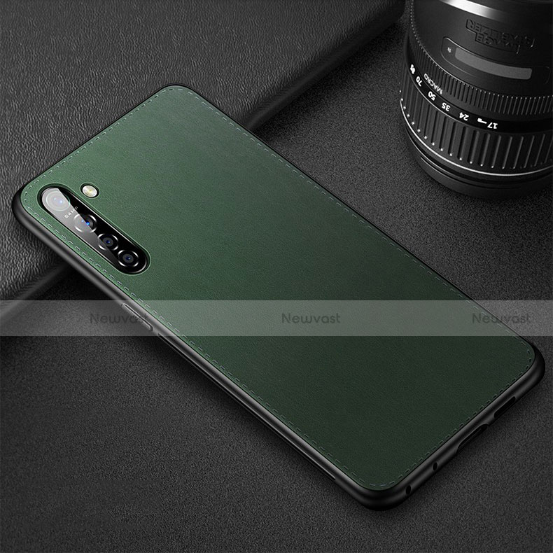 Soft Luxury Leather Snap On Case Cover for Realme XT