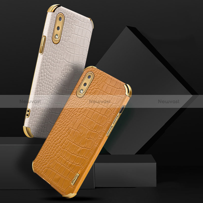 Soft Luxury Leather Snap On Case Cover for Samsung Galaxy A02