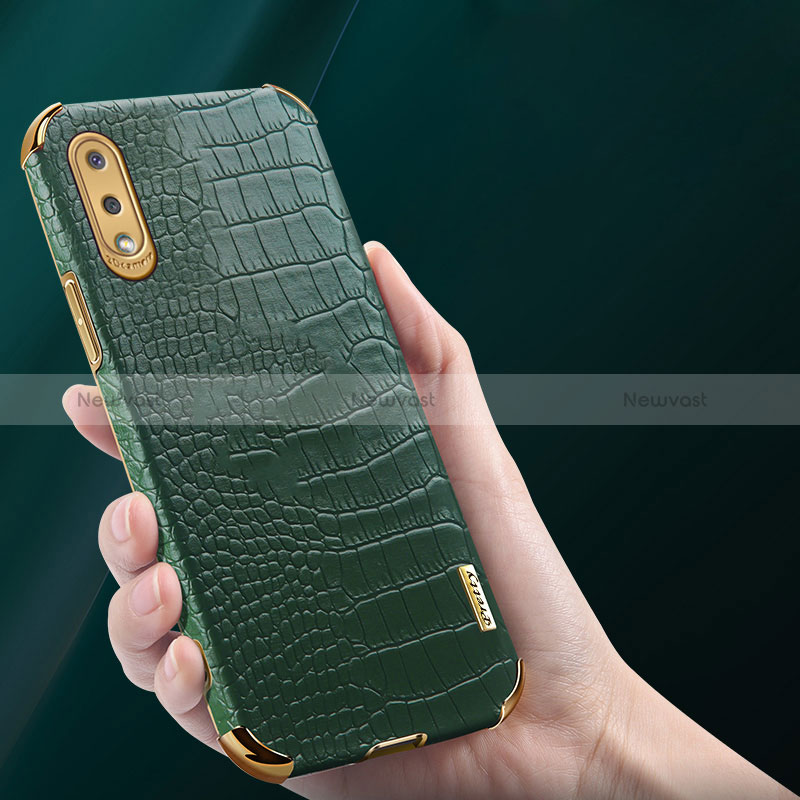 Soft Luxury Leather Snap On Case Cover for Samsung Galaxy A02