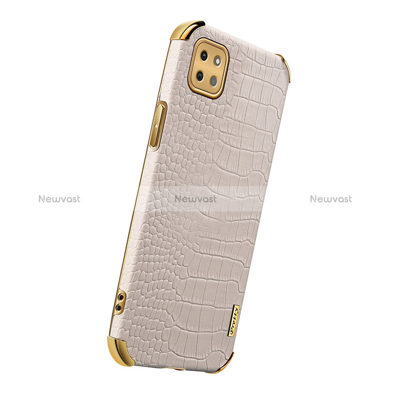 Soft Luxury Leather Snap On Case Cover for Samsung Galaxy A22 5G