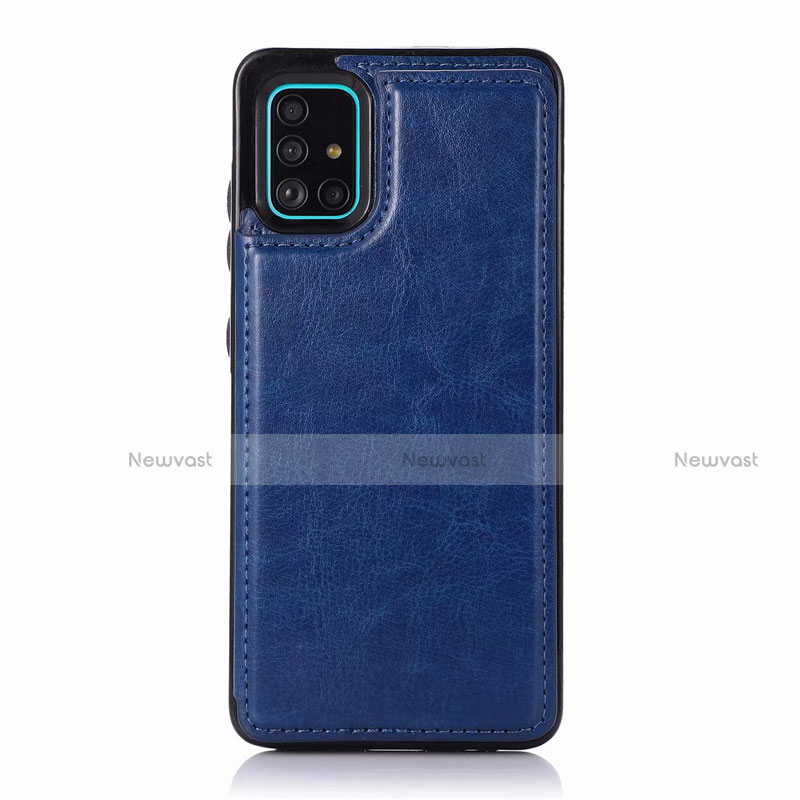 Soft Luxury Leather Snap On Case Cover for Samsung Galaxy A51 5G