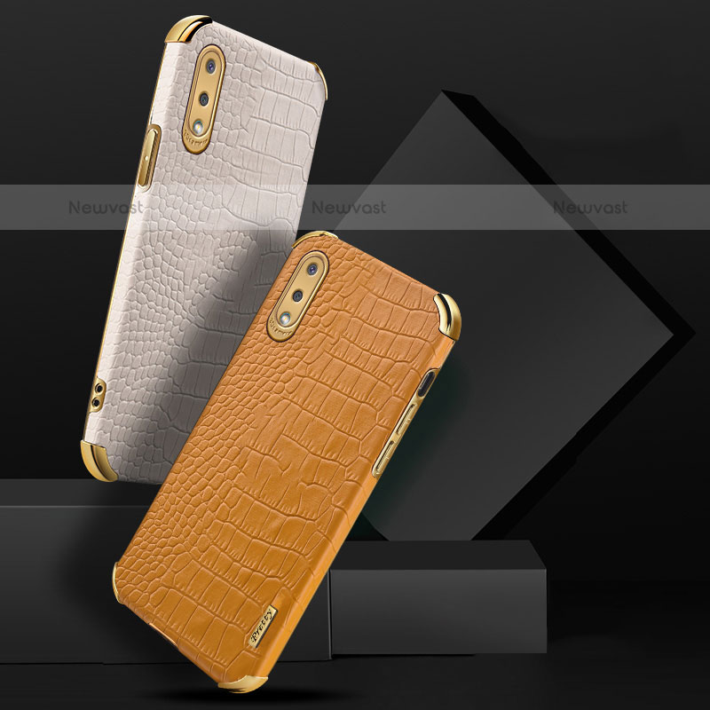 Soft Luxury Leather Snap On Case Cover for Samsung Galaxy M02