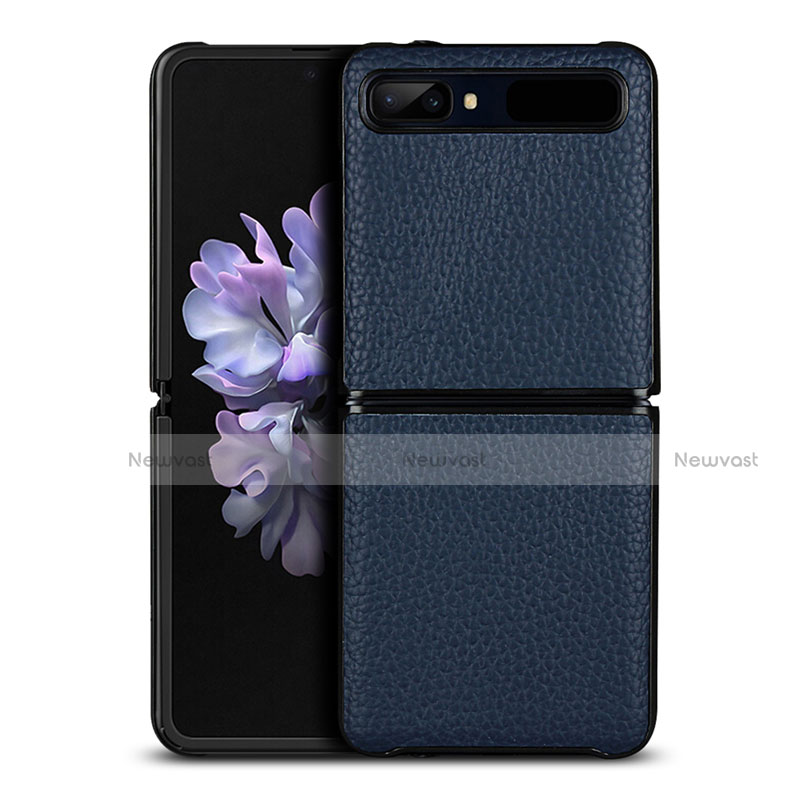 Soft Luxury Leather Snap On Case Cover for Samsung Galaxy Z Flip