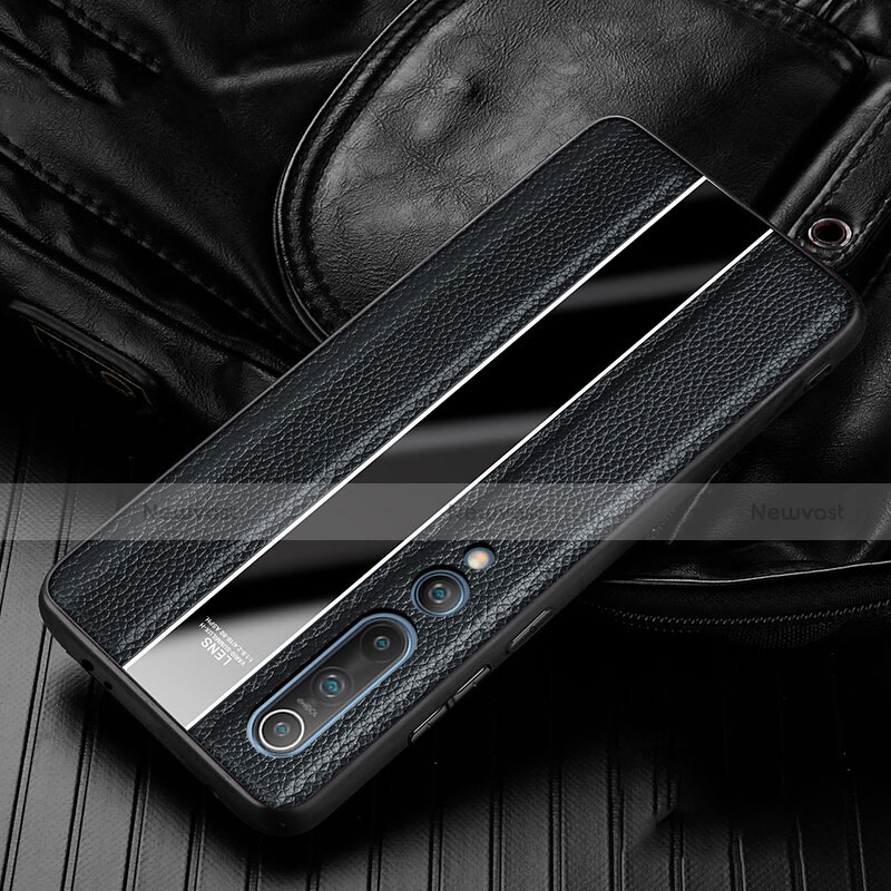 Soft Luxury Leather Snap On Case Cover for Xiaomi Mi 10