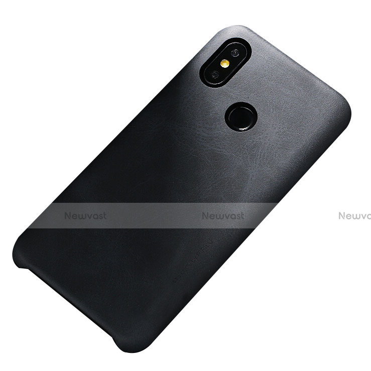 Soft Luxury Leather Snap On Case Cover for Xiaomi Mi 8