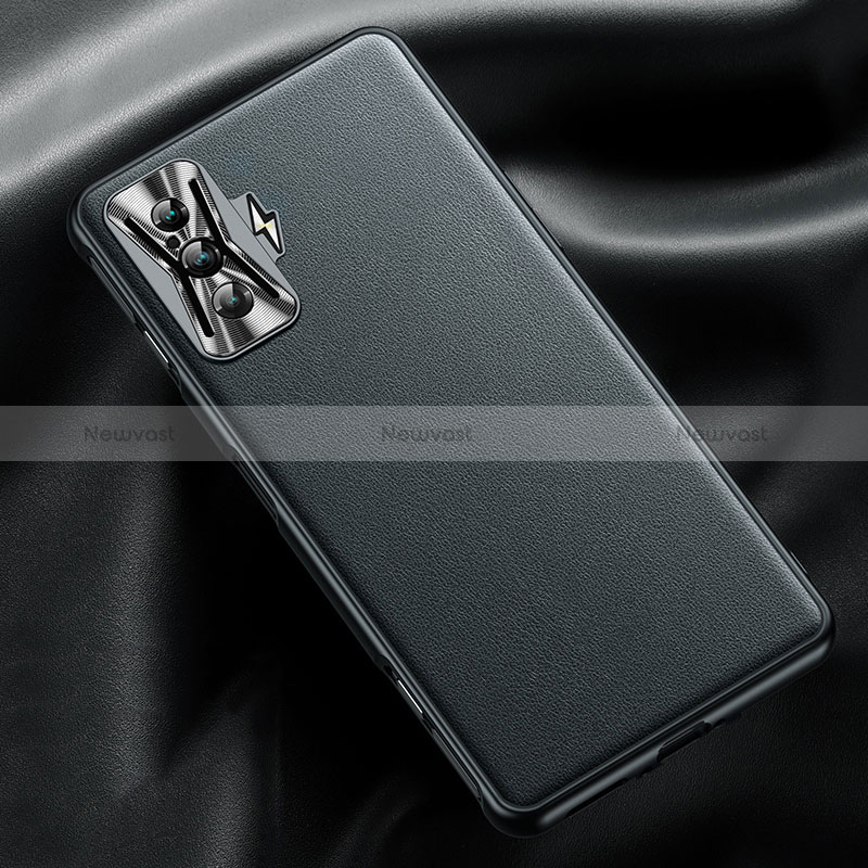 Soft Luxury Leather Snap On Case Cover for Xiaomi Redmi K50 Gaming AMG F1 5G