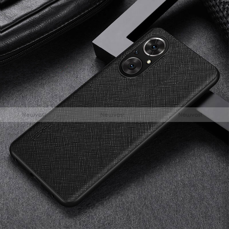 Soft Luxury Leather Snap On Case Cover GS1 for Huawei Honor 50 SE 5G