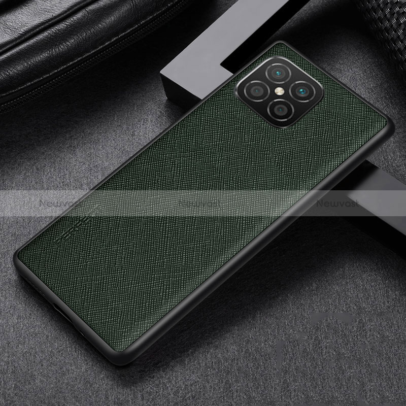 Soft Luxury Leather Snap On Case Cover GS1 for Huawei Nova 8 SE 4G