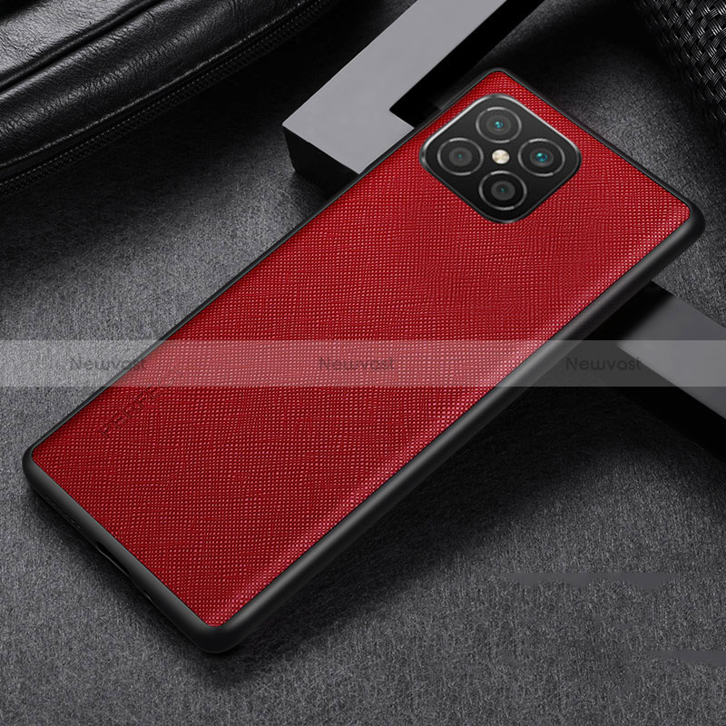 Soft Luxury Leather Snap On Case Cover GS1 for Huawei Nova 8 SE 4G