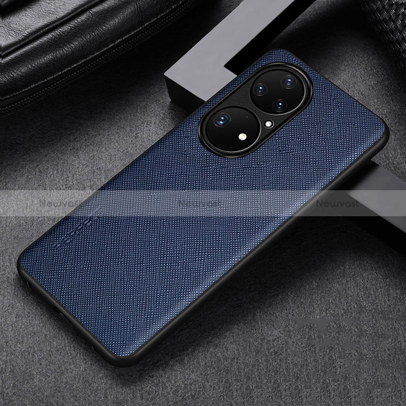 Soft Luxury Leather Snap On Case Cover GS1 for Huawei P50