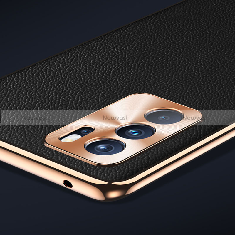 Soft Luxury Leather Snap On Case Cover GS1 for Oppo Reno6 Pro 5G India