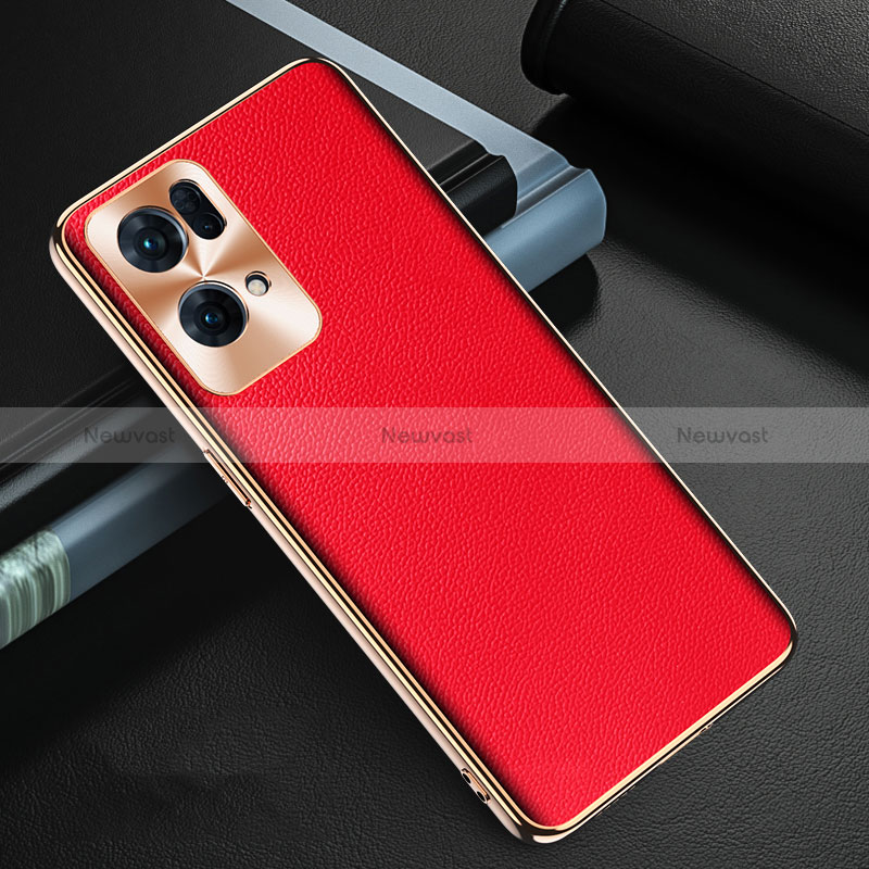 Soft Luxury Leather Snap On Case Cover GS1 for Oppo Reno7 Pro 5G