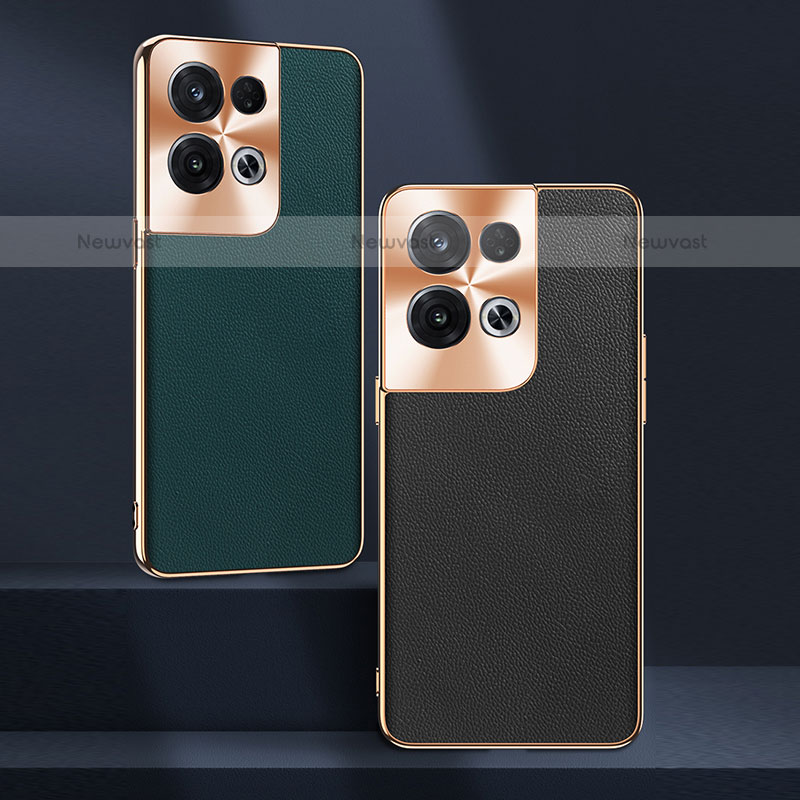 Soft Luxury Leather Snap On Case Cover GS1 for Oppo Reno9 Pro+ Plus 5G