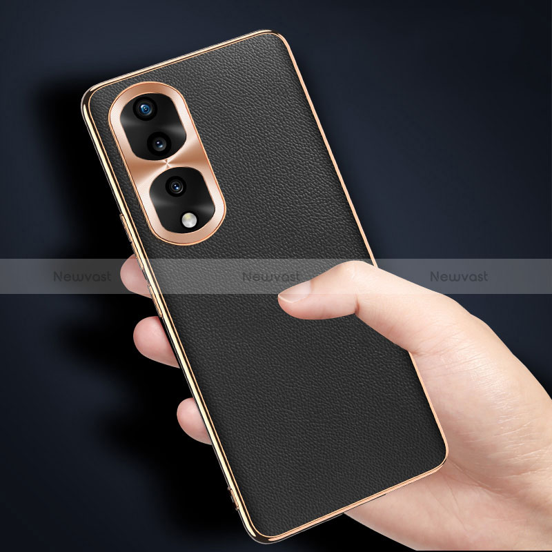 Soft Luxury Leather Snap On Case Cover GS2 for Huawei Honor 80 Pro 5G