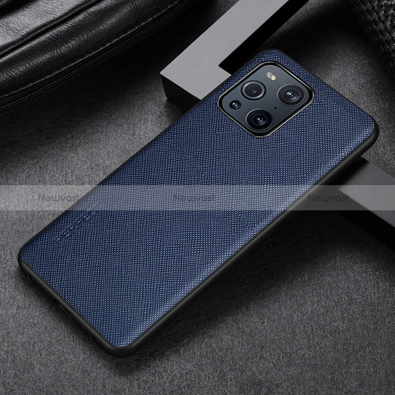 Soft Luxury Leather Snap On Case Cover GS2 for Oppo Find X3 5G