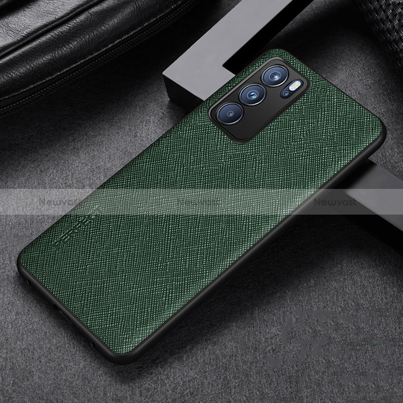 Soft Luxury Leather Snap On Case Cover GS2 for Oppo Reno6 5G