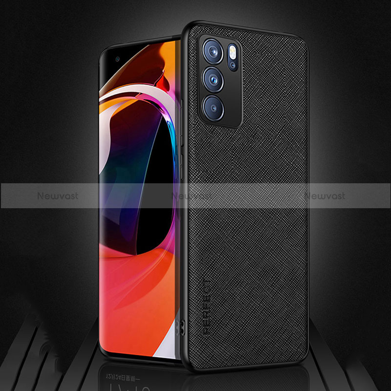 Soft Luxury Leather Snap On Case Cover GS2 for Oppo Reno6 Pro 5G India