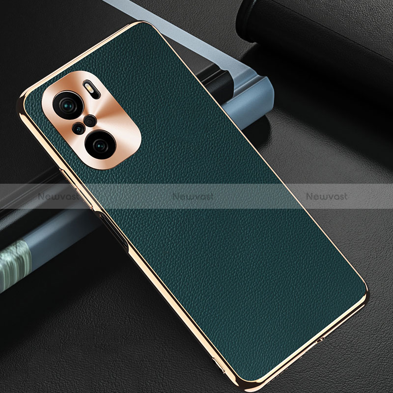 Soft Luxury Leather Snap On Case Cover GS2 for Xiaomi Mi 11X 5G Green