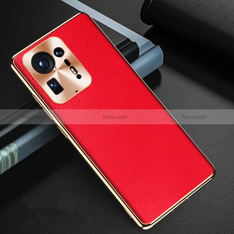 Soft Luxury Leather Snap On Case Cover GS2 for Xiaomi Mi Mix 4 5G