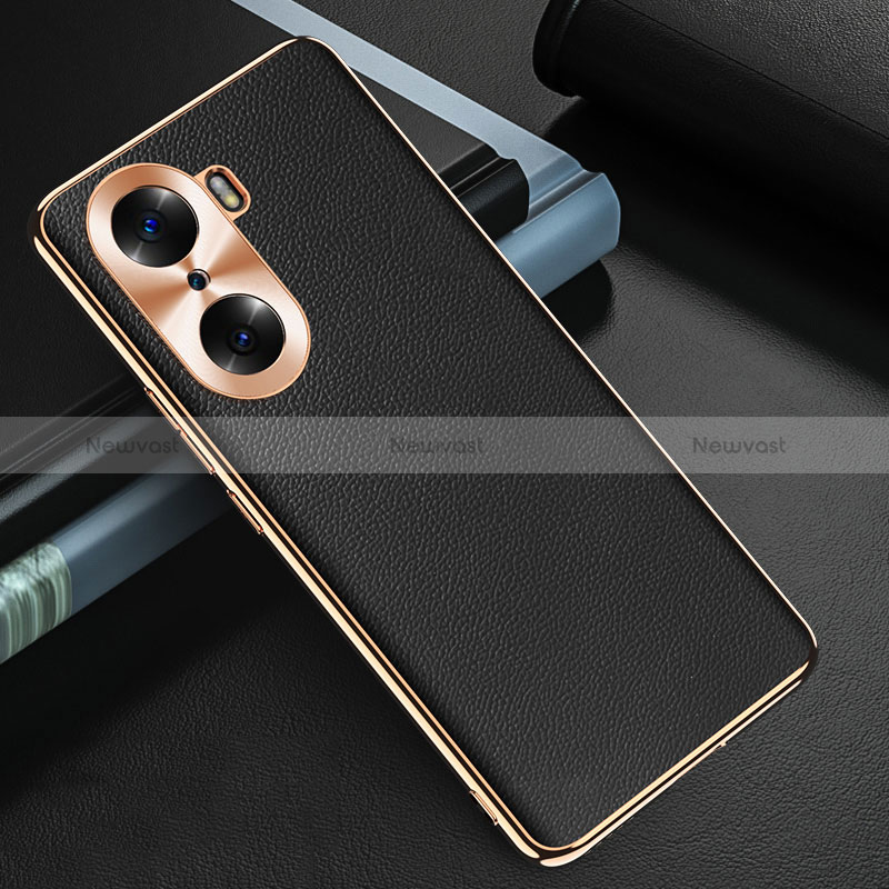 Soft Luxury Leather Snap On Case Cover GS3 for Huawei Honor 60 5G