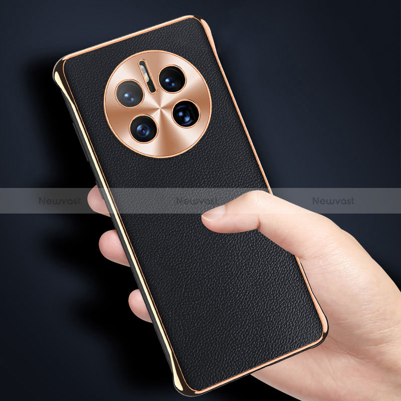 Soft Luxury Leather Snap On Case Cover GS3 for Huawei Mate 50