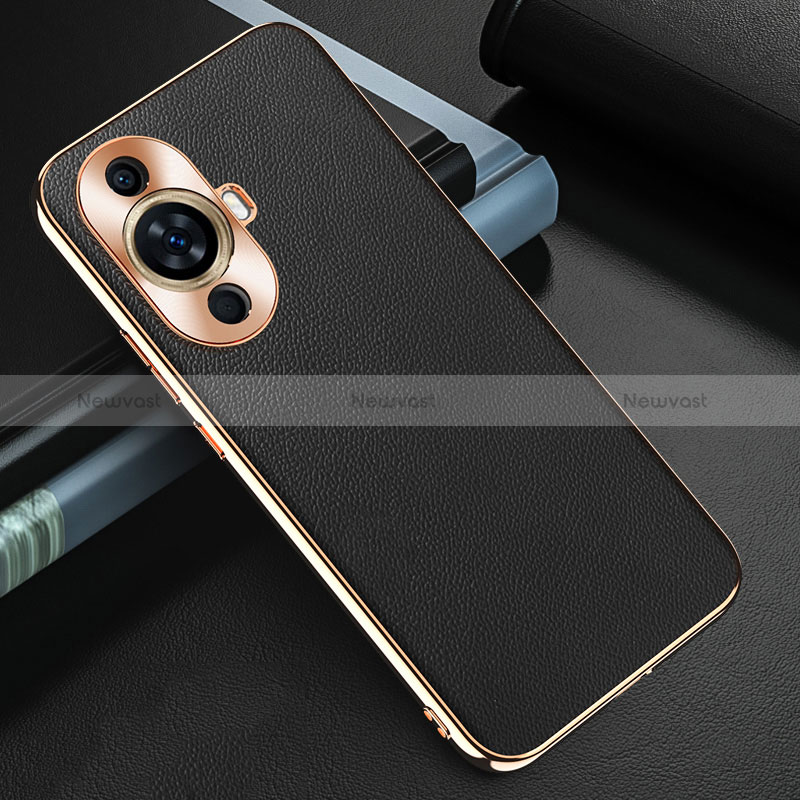 Soft Luxury Leather Snap On Case Cover GS3 for Huawei Nova 11