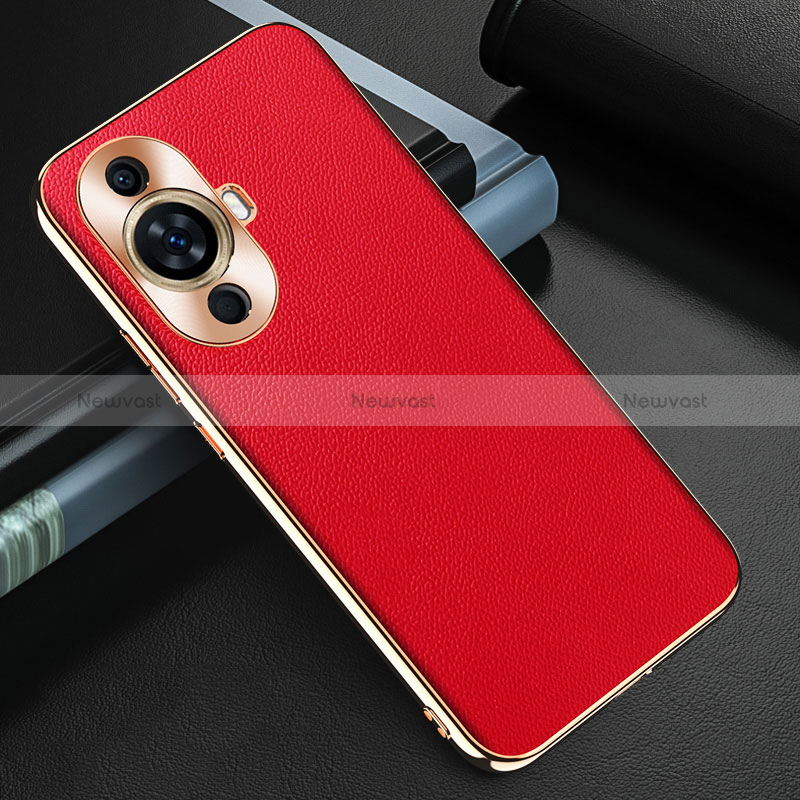 Soft Luxury Leather Snap On Case Cover GS3 for Huawei Nova 11 Pro