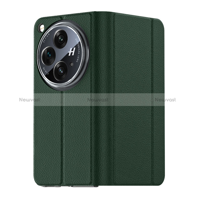 Soft Luxury Leather Snap On Case Cover GS3 for Oppo Find N3 5G