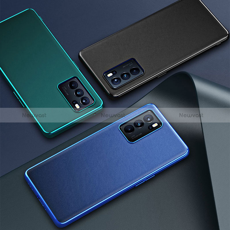 Soft Luxury Leather Snap On Case Cover GS3 for Oppo Reno6 5G