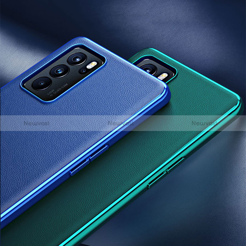 Soft Luxury Leather Snap On Case Cover GS3 for Oppo Reno6 5G