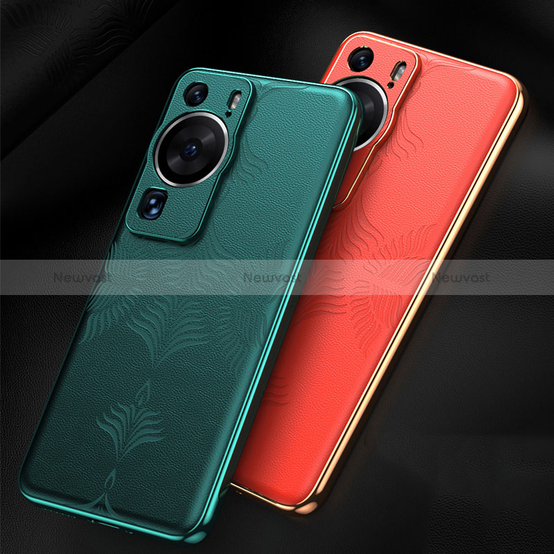 Soft Luxury Leather Snap On Case Cover GS4 for Huawei P60