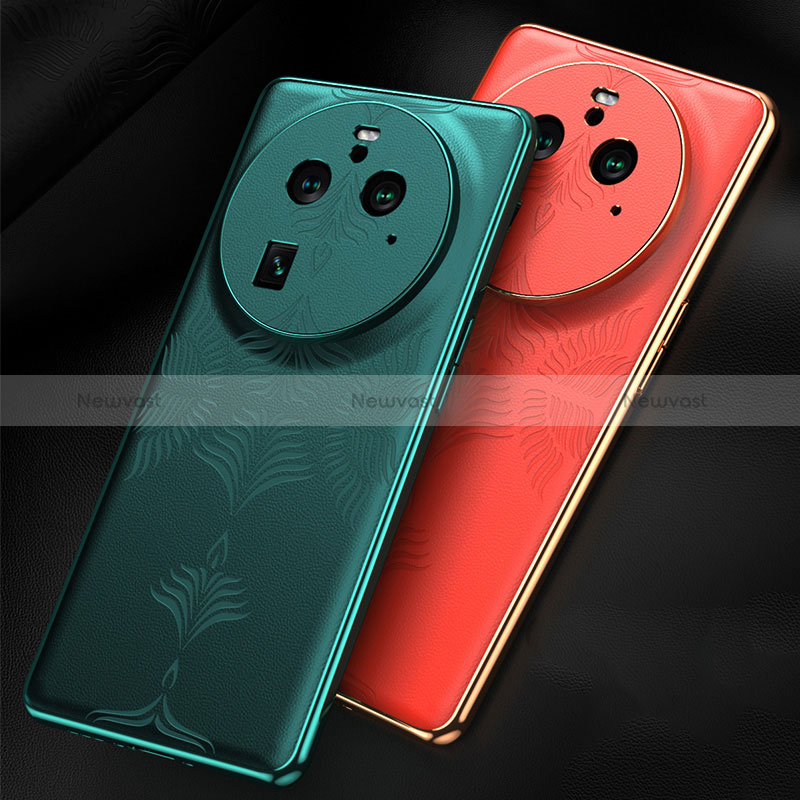 Soft Luxury Leather Snap On Case Cover GS4 for Oppo Find X6 Pro 5G