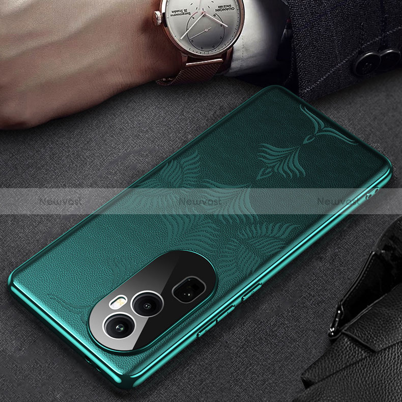 Soft Luxury Leather Snap On Case Cover GS4 for Oppo Reno10 Pro+ Plus 5G