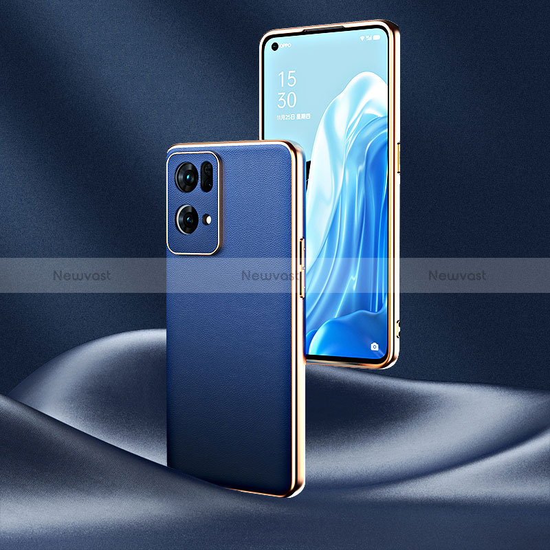 Soft Luxury Leather Snap On Case Cover GS4 for Oppo Reno7 Pro 5G