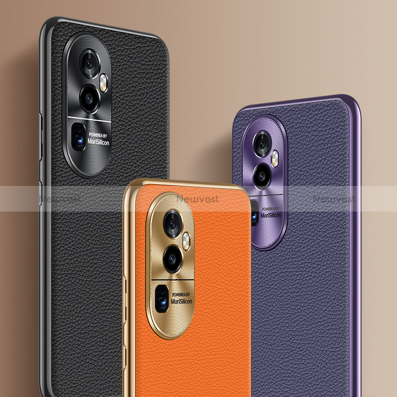 Soft Luxury Leather Snap On Case Cover JB1 for Oppo Reno10 Pro+ Plus 5G